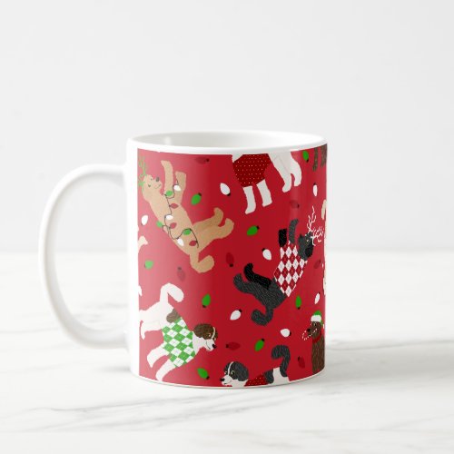 Christmas Goldendoodle Labradoodle Coffee Mug