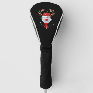 Christmas Golf Ball   Head Cover