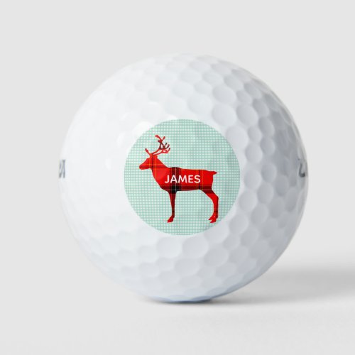 CHRISTMAS GOLF BALLS