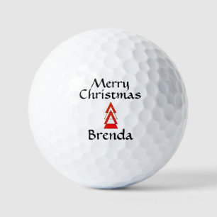 Christmas Golf Balls #Brenda by dalDesignNZ