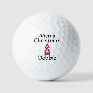 Christmas Golf Balls #Debbie by dalDesignNZ