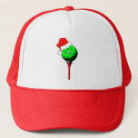 Christmas Golf Trucker Hat at Zazzle