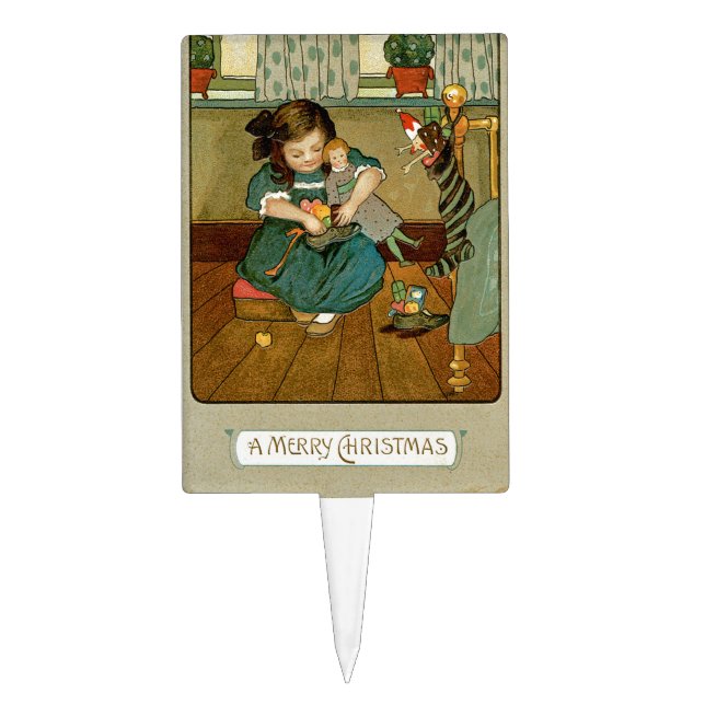 Christmas Goodies Cake Topper (Front)