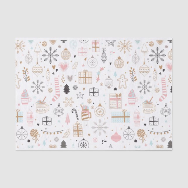 Christmas Goodies  Tissue Paper (Front)