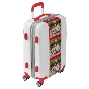 Christmas Goose Luggage