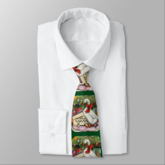 Christmas Goose Neck Tie