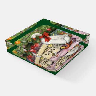 Christmas Goose Paperweight