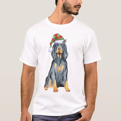 Christmas Gordon Setter T_Shirt