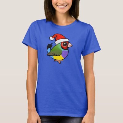 Christmas Gouldian Finch T-Shirt