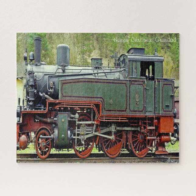 Christmas Grandad. Jigsaw Puzzle (Horizontal)