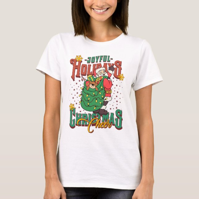 Christmas Graphic Tee | Holiday Humor T-Shirt (Front)
