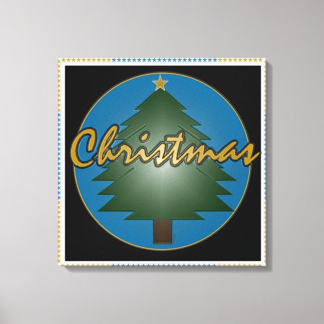 Christmas Graphics Canvas Print (Front)