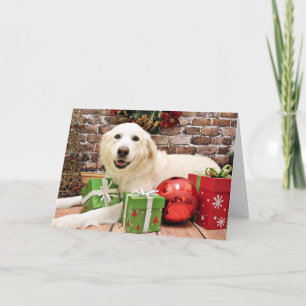 Christmas - Great Pyrenees Labrador X - Ginny Holiday Card