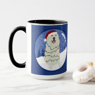 Christmas Great Pyrenees Mug