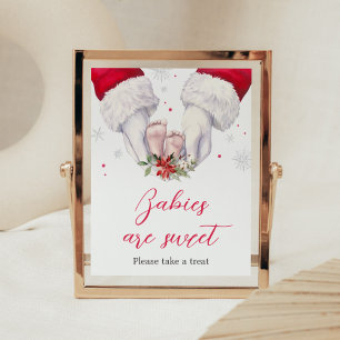 Christmas Greatest Gift Babies are Sweet Poster