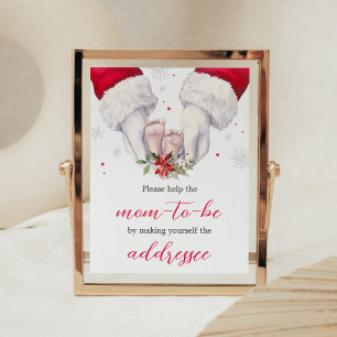 Christmas Greatest Gift Envelope Station Poster