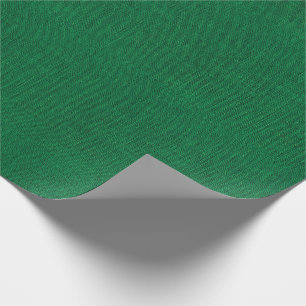 Christmas Green Burlap Texture Wrapping Paper