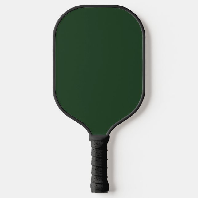 Christmas Green, Holiday Green, Solid Green,  Pickleball Paddle (Front)