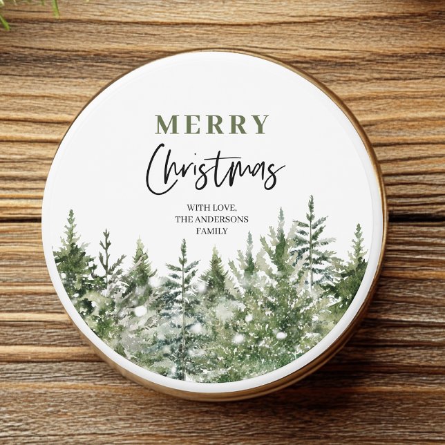 "Christmas Green Tree | Merry Christmas  Mini Candle Favors (Creator Uploaded)