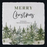 Christmas Green Tree | Merry Christmas Trivet<br><div class="desc">Christmas Green Tree | Merry Christmas</div>