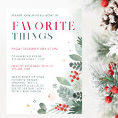 https://rlv.zcache.com/christmas_greenery_foliage_favorite_things_party_invitation-r_8cxv41_166.jpg