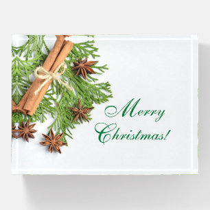 Christmas Greens and Things Paperweight