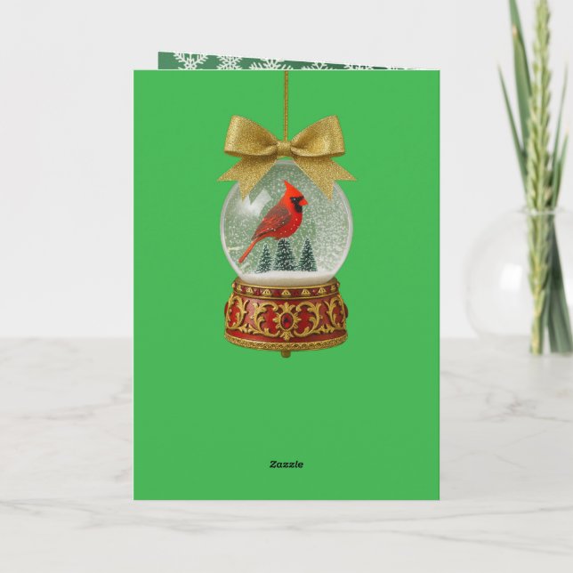 Christmas Greeting Card (Back)