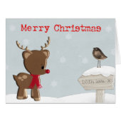 Christmas Greeting Card (Front Horizontal)