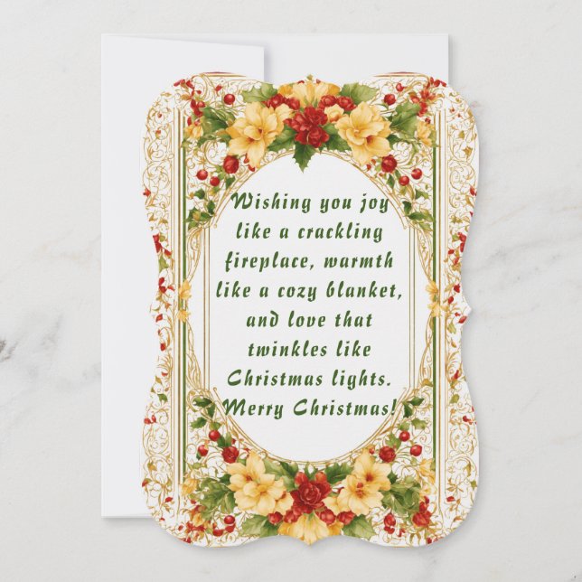 Christmas Greeting Card (Front)