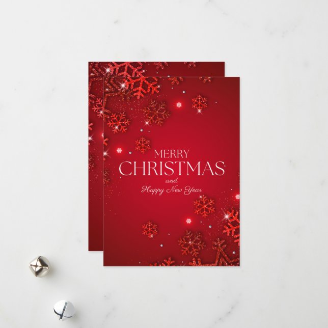 Christmas Greeting Card (Front/Back In Situ)