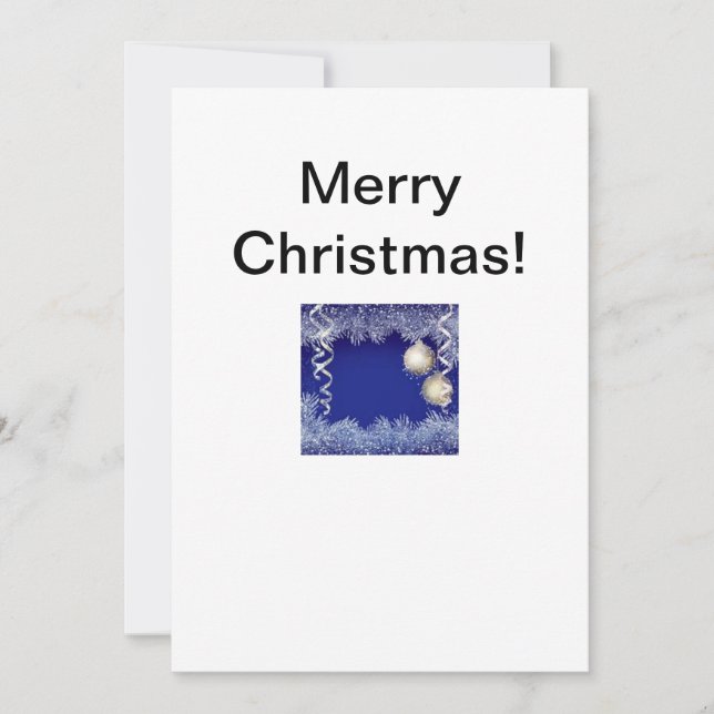 Christmas Greeting Card (Front)