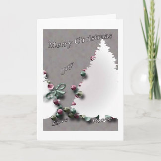 Christmas greeting card