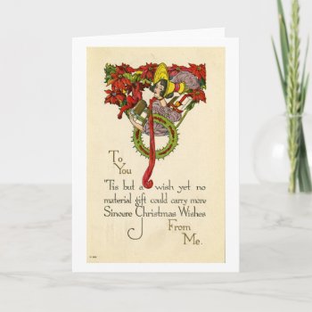 Christmas Greeting Card (1918) by lmulibrary at Zazzle