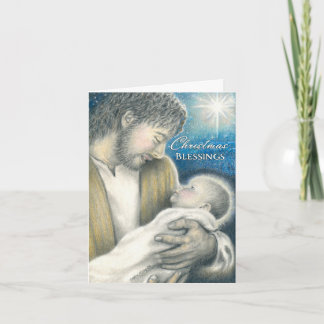 Christmas Greeting Card Baby Jesus