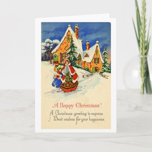 Christmas Greeting Card ca 1920