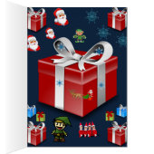 Christmas greeting card for everyone person kids (Inside (Right))