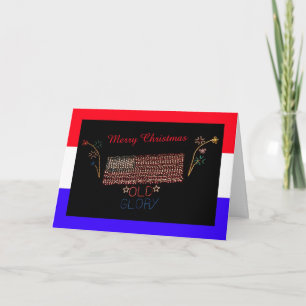 Christmas Greeting Card for Military Troops