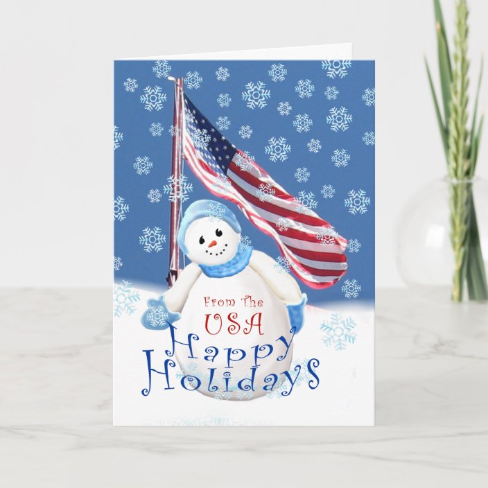 Christmas Greeting Card for Troops