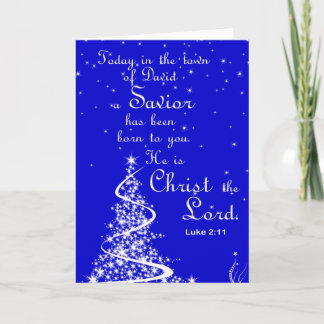 Christmas Greeting Card/Jesus is Savior Holiday Card