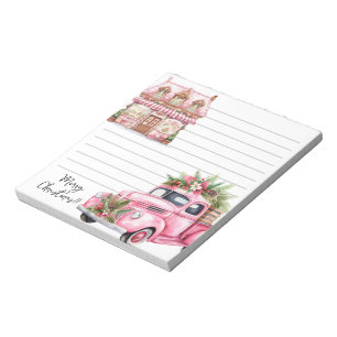 Christmas Greeting Cards Notepad