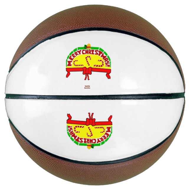 Christmas Greetings Basketball (Front)