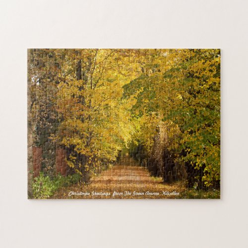 Christmas Greetings from Green Avenue Kilcullen Jigsaw Puzzle