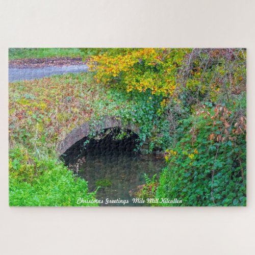 Christmas Greetings from Mile Mill Kilcullen Jigsaw Puzzle