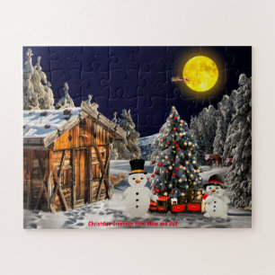 Christmas Greetings from Mum and Dad Jigsaw Puzzle