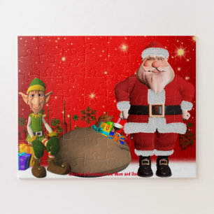 Christmas Greetings from Mum and Dad Jigsaw Puzzle