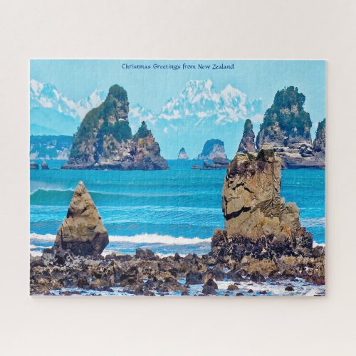 Christmas Greetings from New Zealand Jigsaw Puzzle