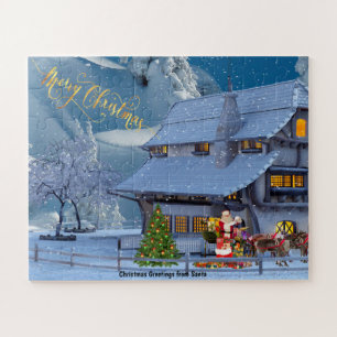 Christmas Greetings from Santa Jigsaw Puzzle