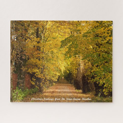 Christmas Greetings from Th Green Avenue Kilcullen Jigsaw Puzzle