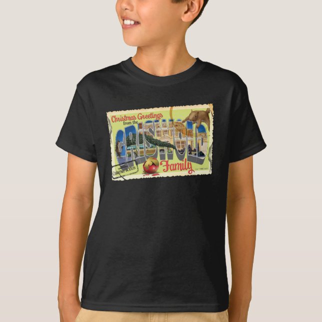 Christmas Greetings from the Griswold Family T-Shirt (Front)