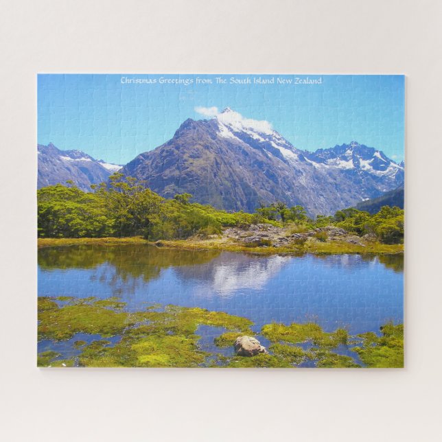 Christmas Greetings from The South Island Jigsaw Puzzle (Horizontal)